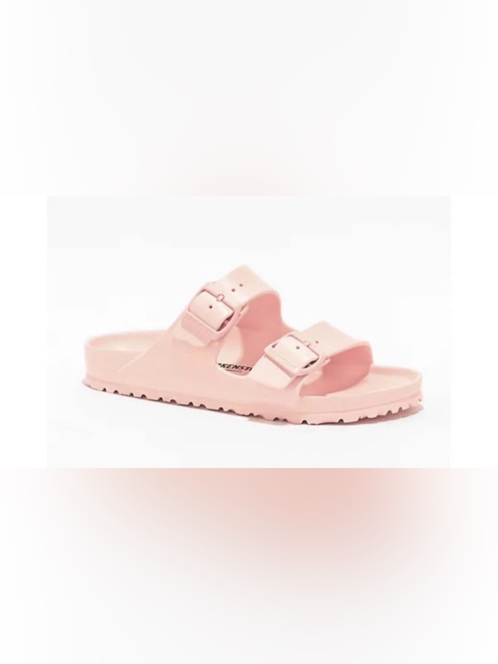Birkenstock Soft Pink Double-Buckle Slide Sandals